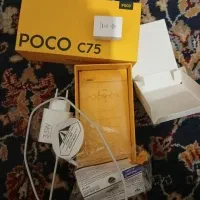 پوکو c75 نوعه نو یه هفته است آنباکس شده توضیحات