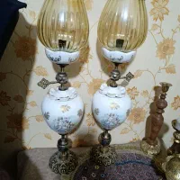 شمعدانی پایه برنز طرح فرشته|لوستر و چراغ آویز|تبریز, |دیوار