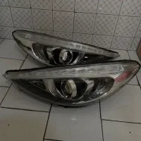 یک جفت چراغ جلو پژو 207 برند مدرن درحد نو