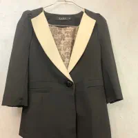 کت مجلسی مشکی و کرم