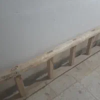 پله نردبان چوبی ۴ متری