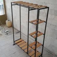 تولید انواع شلف و رگال و قفسه|کتابخانه، شلف، قفسههای دیواری|نجفآباد, شریعتی غربی|دیوار