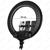 رینگ لایتRL-21بهمراه ریموت،پایه و۳ نگهدارنده گوشی|دوربین عکاسی و فیلم‌برداری|زاهدان, |دیوار