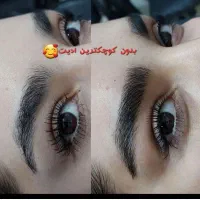 فیبروز ابرو میکرو ابرو آرایش دائم|خدمات آرایشگری و زیبایی|ری, امین آباد|دیوار