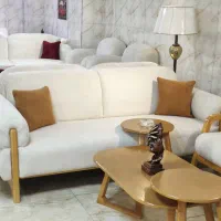 مبل راحتی مینیمال تدی یونانی ۸ نفره|مبلمان خانگی و میز عسلی|مشکین‌دشت, |دیوار