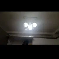 لوستر مولکولی|لوستر و چراغ آویز|آمل, |دیوار