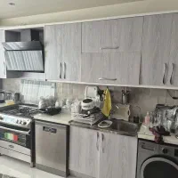 کابینت mdf با هود و سینک