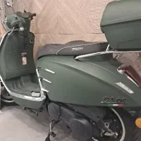 موتور rs 150 همتاز سبز مات