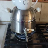 کتری شیردار استیل