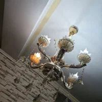 لوستر شیک|لوستر و چراغ آویز|تبریز, |دیوار