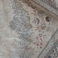 رو فرشی ۶ متری مخمل ابریشمی کش دار وباکیفیت