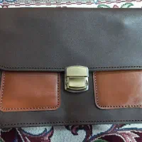 کیف چرم دست دوز گاوی کاملا نو