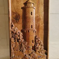 تابلو و ساعت چوبی،میز، تابلو سه بعدی، تخته نرد