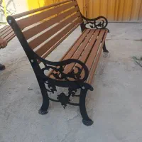 نیمکت فلزی cnc پارکی محوطه فضای باز