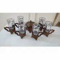 ظروف چینی گل برجسته|ظروف سرو و پذیرایی|بروجرد, |دیوار