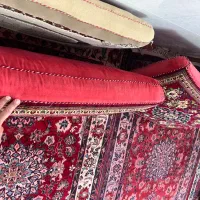 دو جفت پشتی بزرگ دستباف کرک درحد نو سالم|پشتی|قم, علی آباد|دیوار