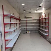 قفسه سفید قرمز لچکی خور**استند