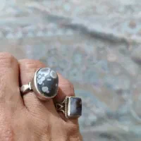 ی جفت انگشتر دست ساز