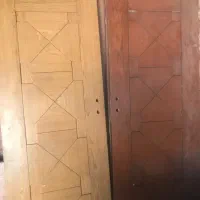 دربهای چوبی کلفت،در حد