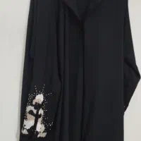 مانتو عبا اسپرت یقه دار