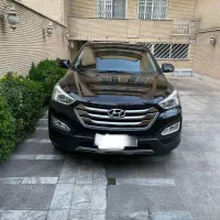 سانتافه ۲۰۱۵ مشکی فول بی رنگ