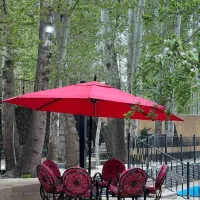 اجاره ویلا لب اب استخردار باغبهادران|اجارهٔ کوتاه‌مدت ویلا و باغ|باغ بهادران, |دیوار