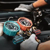شارژ گاز کولر/عیب یابی/شستشوی مدار