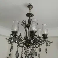 لوستر برنز زیتونی ،استیل سلیور و گلد