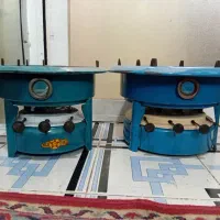 چراغ سه فیتیله چهار فیتیله نفتی قدیمی عتیقه سالم|بخاری، هیتر، شومینه|اصفهان, شیخ اشراق|دیوار