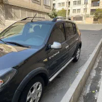 ساندرو استپ وی اتومات رنگ دار|خودرو سواری و وانت|تهران, جنت‌آباد مرکزی|دیوار