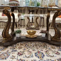 میز جلو مبلی بسیار سالم و تمیز