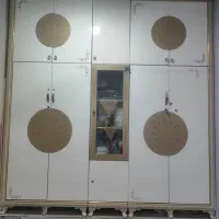 کمد دیواری متحرک چوپ های گلاس