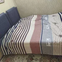 مبل ۷ نفره تخت دراور تشک میز آرایش پاف|مبلمان خانگی و میز عسلی|قم, سراجه (۱۵ خرداد)|دیوار