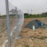 فنس کشی. دیوار چینی .درخت کاری .بنایی