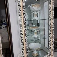 بوفه در حد نو|بوفه، ویترین، کنسول|هشترود, |دیوار