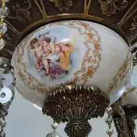 لوستر سلطنتی برنجی|لوستر و چراغ آویز|مشهد, شهید مطهری|دیوار