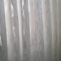 پرده حریر ساتن طرح پتینه ترک پانچ نونو|پرده، رانر، رومیزی|لاهیجان, کوی آزادگان|دیوار