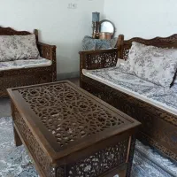 مبلمان سنتی شاهنشین|مبلمان خانگی و میز عسلی|شاهین‌شهر, فردوسی|دیوار