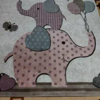 فرش کودک و آینه کنسول|بوفه، ویترین، کنسول|مشهد, موعود|دیوار