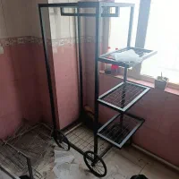 استند لباس و گل