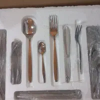 سرویس قاشق چنگال ۶نفره نو