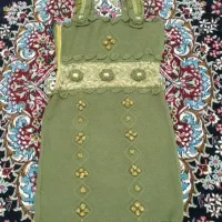 سارافون دست بافت ، کاموایی یشمی