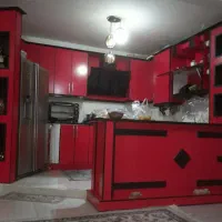 نصب برچسب کابینت،کمد دیواری و دیوار پوش فومی|خدمات پیشه و مهارت|قزوین, |دیوار