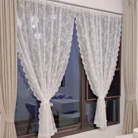 پرده ایکیا ، راهرو ، اشپزخانه ، لب حاشیه لبه دالبر