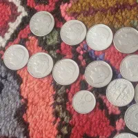 تعدادی پول نقره قدیمی|کلکسیون سکه، تمبر، اسکناس|تبریز, |دیوار