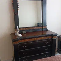 فروش دراور با آینه .تخت ۱۸۰ دونفره