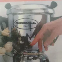 سماور گازی زمردیان پلمپ 4 لیتری