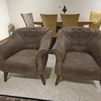 مبلمان تخت شو همراه با ناهار خوری  برند مبلیران