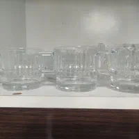 فنجان شیشه ای نو وسالم،سایز بزرگ