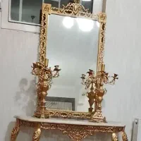 خریداروفروش آینه شمعدان برنزی درکل تهران|بوفه، ویترین، کنسول|تهران, دردشت|دیوار